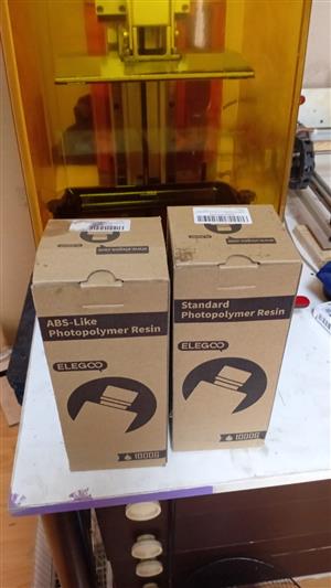 Resin printer,  resin curer and washer ,resin liquid