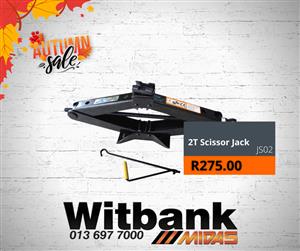Get this 2T Scissor Jack for ONLY R275.00! 