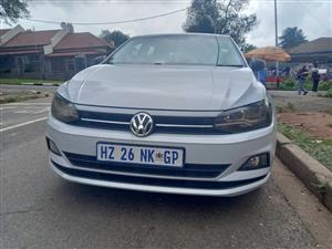 2019 V W polo 8 Tsi 1.0 Manual, Petrol, White, 90000kms