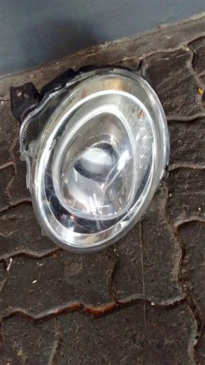 Fiat 500 headlights