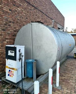 2006 -For Sale: 23,000L Diesel Storage Tank with Pump •Advanced Filtration
