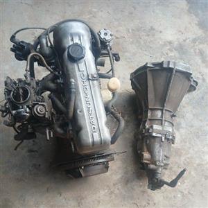 datsen L16 engine and 4speed 