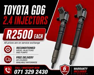 TOYOTA  INJECTORS FOR SALE WITH WARRANTY 