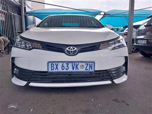 2021 TOYOTA COROLLA PRESTIGE 1.8  AUTOMATIC PETROL WHITE COLOR 73 000KM