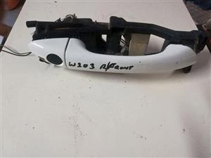 W203 outer door handle complete inner and outer sensor type