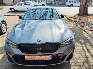2025 BMW G20 320I M-SPORT SUNROOF AUTOMATIC PETROL 12.000KM GREY COLOUR  LEATHER SEATS REVERSE