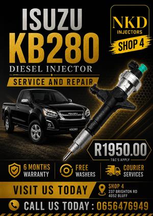 Injector_Repair_For_Isuzu_KB280_DTEQ_Diesel_Injectors