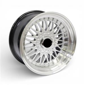 15″ KS031 4/100 & 4/108 Hyper Silver Alloy Wheels
