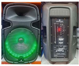 15" Bluetooth Rechargeable Speaker with wireless mic, New with warranty and FREE DELIVERY