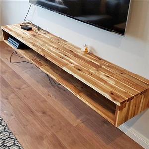 Blackwood floating Tv stand