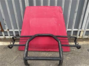 Land Rover Defender Bonnet And Bulbar 