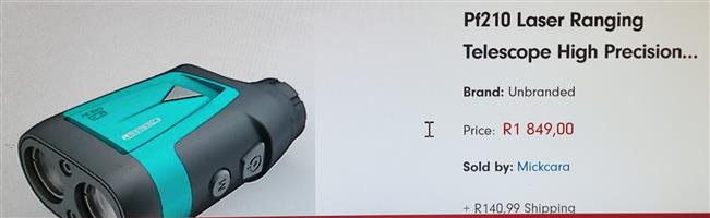 Mileseey Golf Rangefinder PF210