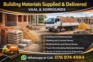 Building Materials Supplied & Delivered