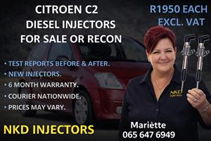 Diesel Injectors Citroen C2