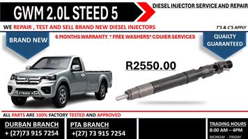 GWM 2.0L STEED 5 Diesel Injectors 