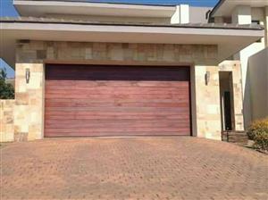 Horizontal sectional double Garage Doors for Sale 