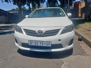 2017 Toyota Corolla Quest 1.6  Manual  Petrol  White 87000km 