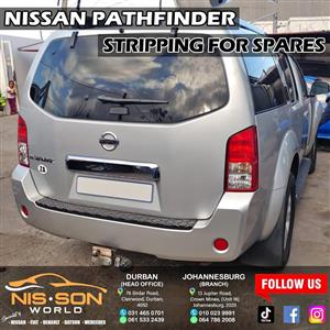 NISSAN PATHFINDER NOW STRIPPING FOR SPARES