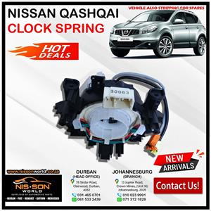 NISSAN QASHQAI CLOCK SPRING