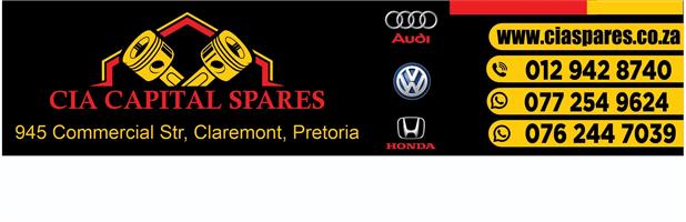 CIA CAPITAL SPARES WE SPECIALIZE IN HONDA, AUDI AND VW SPARES. 