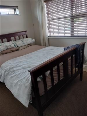 Great Condition Double Spring Bed with Mattress. (To Collect PE)