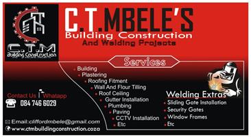 CT Mbele's Building Construction & Welding Project 