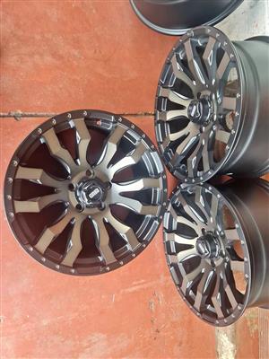 Vw Amarook Brand new mags size 18 Pcd 5x120 et20