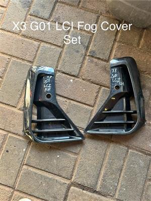 BMW X3 G01 LCI Fog Cover Set