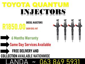 TOYOTA QUANTUM INJECTORS 