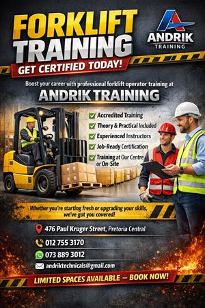 FORKLIFT TRAINING IN PRETORIA