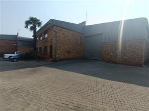 Fantastic Warehouse of 668 m² to let in Halfway House, Midrand, close to Boulders Shopping Centre and Gallagher Convention Ce