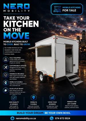 Nero Mobility Mobile Kitchen
