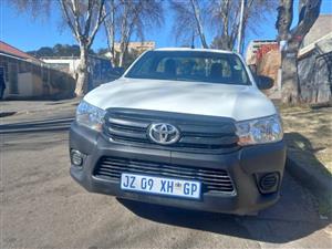 2021 Toyota Hilux Single Cab 2.0 VVTi Petrol, Manual, White, Leather seat
