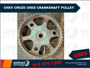Chev Cruze Used Crankshaft Pulley 