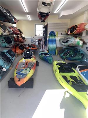 Fishing kayaks from single seater till up to 3 seater