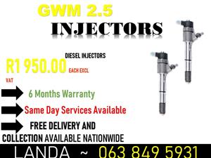 GWM 2.5 INJECTORS 