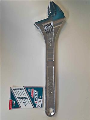 Brand New Total Tools Adjustable wrench 300mm