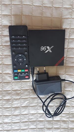TV BOX. X96 S905W. Android player.