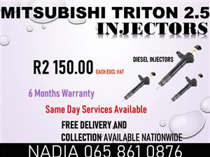 MITSUBISHI TRITON 2.5 DIESEL INJECTORS FOR SALE