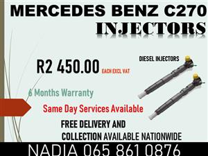 RELAIBLE C270 MERCEDES DIESEL INJECTORS FOR SALE