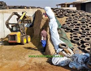 Reinforced PVC tarpaulins