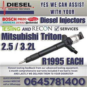 Mitsubishi Triton 2.5 / 3.2L diesel injectors for sale
