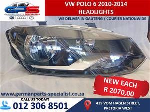VW POLO 6 2010-2014 HEADLIGHT NEW FOR SALE
