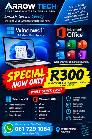 Software and hardware repairs desktops and laptops 
