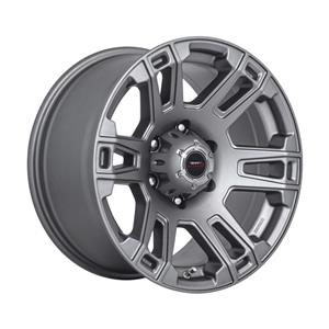 17″ A-Line Dagger 6/139 Charcoal Grey Alloy Wheels