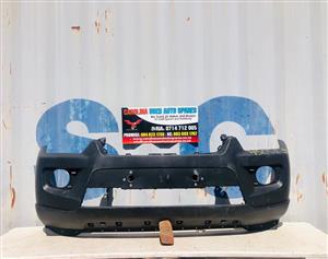 Mahindra Scorpio S10 front bumper taking round foglights (2017-2020)