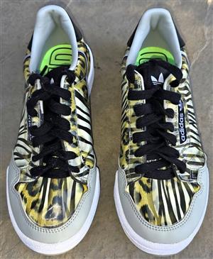 Adidas Animal Print Sneakers – Size 5 – Good Condition