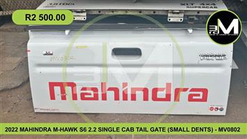2022 MAHINDRA M-HAWK S6 2.2 SIGNLE CAB TAILGATE (SMALL DENTS) - MV0802