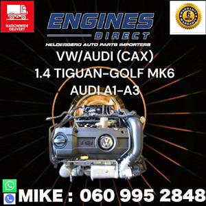 Import Low mileage VW/AUDI CAX Engine for sale. 