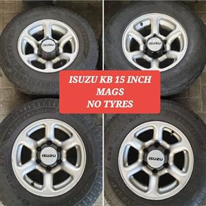Isuzu Mags/Rim's and centre caps